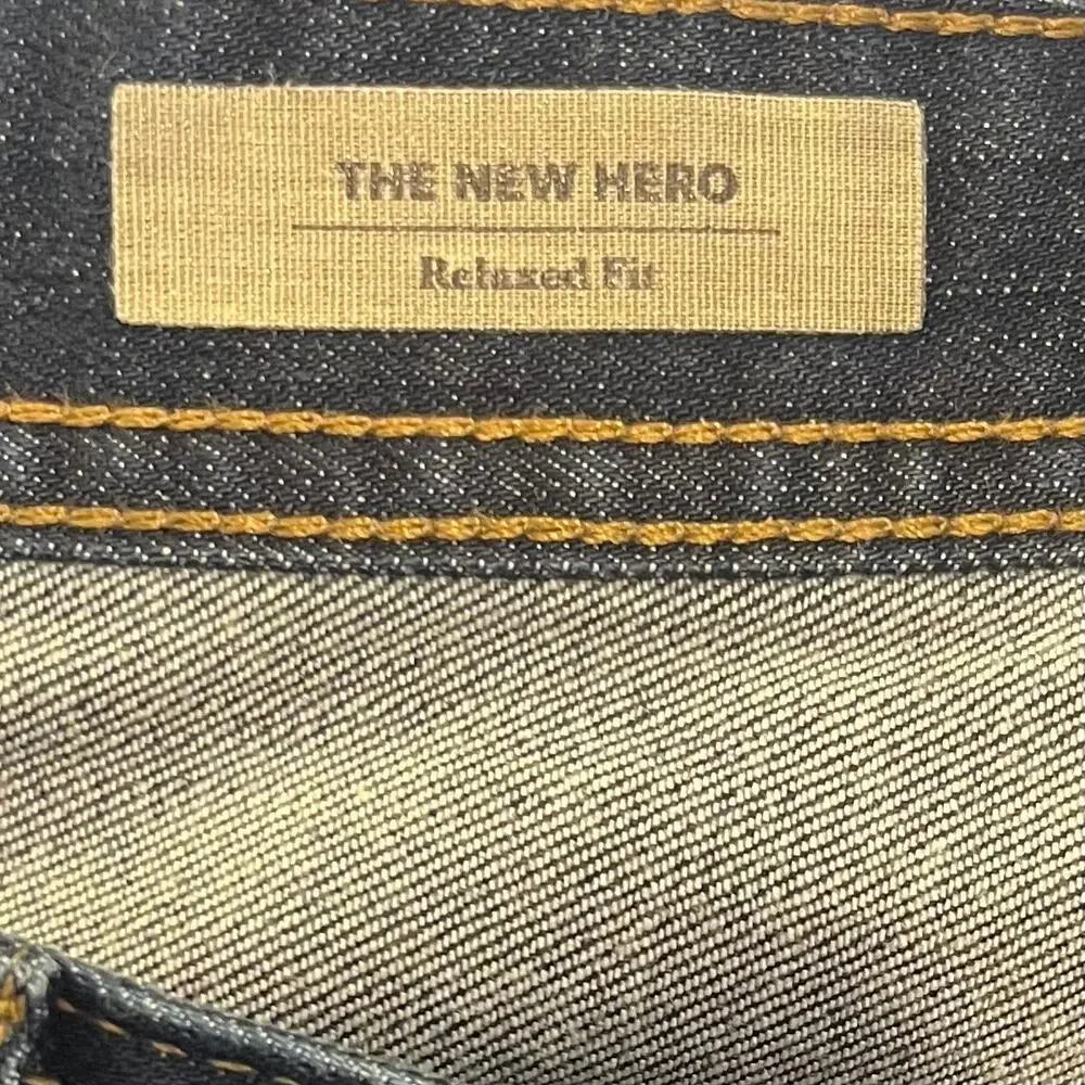 AG Adriano Goldschmied The New Hero Relaxed Fit Jeans Dark 40x34 VTG USA Classic